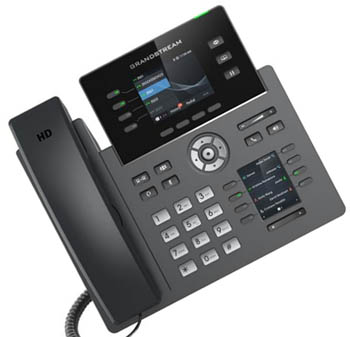 (image for) Grandstream Carrier Grade IP Phone POE Dual LCD - GRP2614